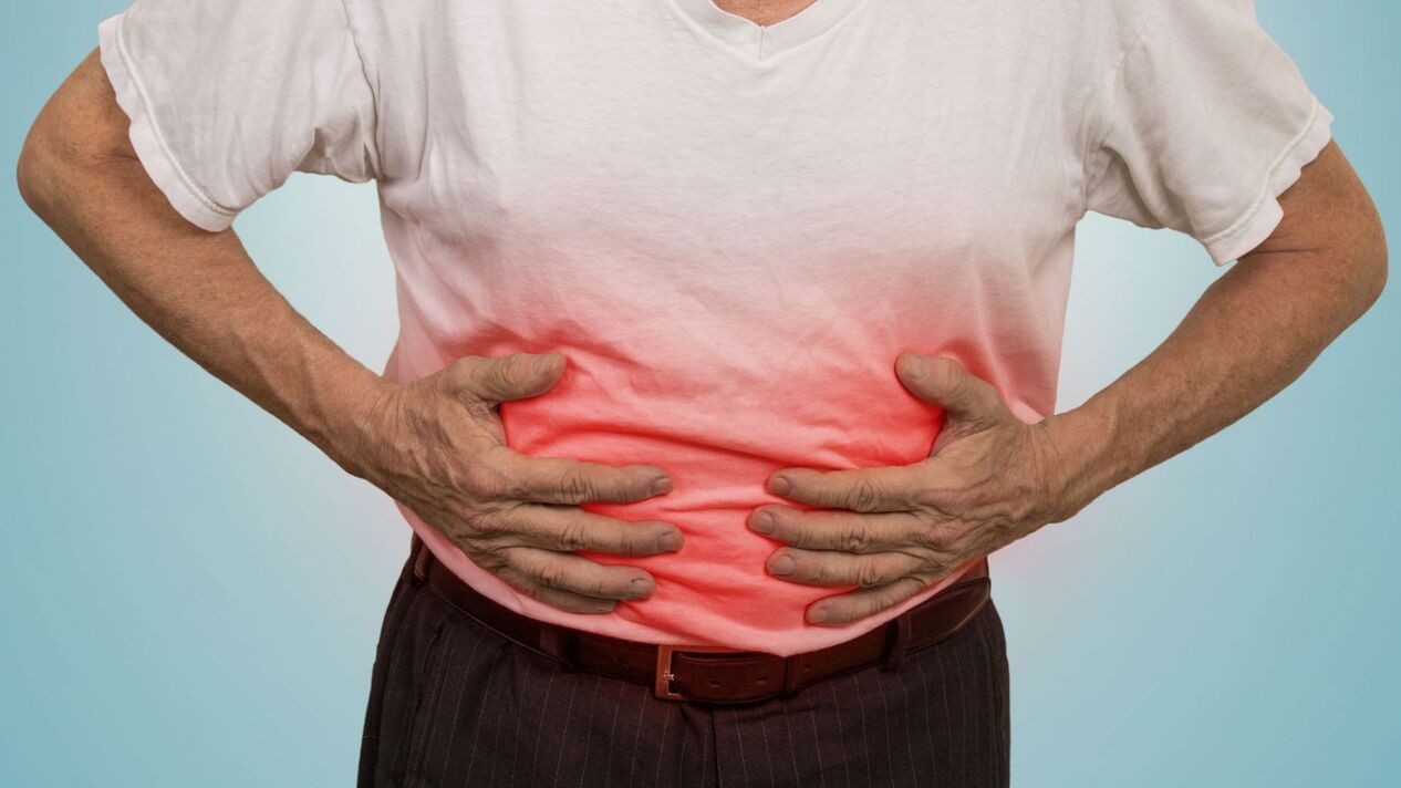 Bauchschmerzen mit Pankreatitis