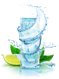 Wasser, um Giftstoffe aus dem Körper zu entfernen